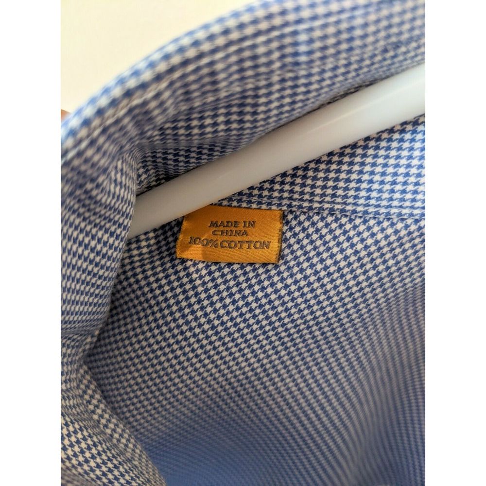 Robert Talbott Carmel Blue Button Down Shirt - image 3